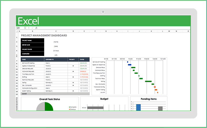 Project-Management-Dashboard